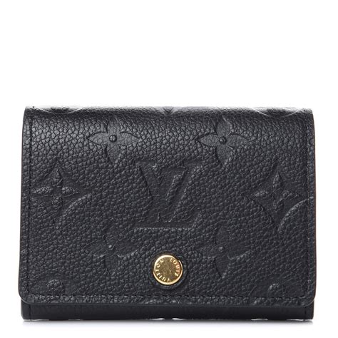 louis vuitton empreinte business card holder|louis vuitton personalised card holder.